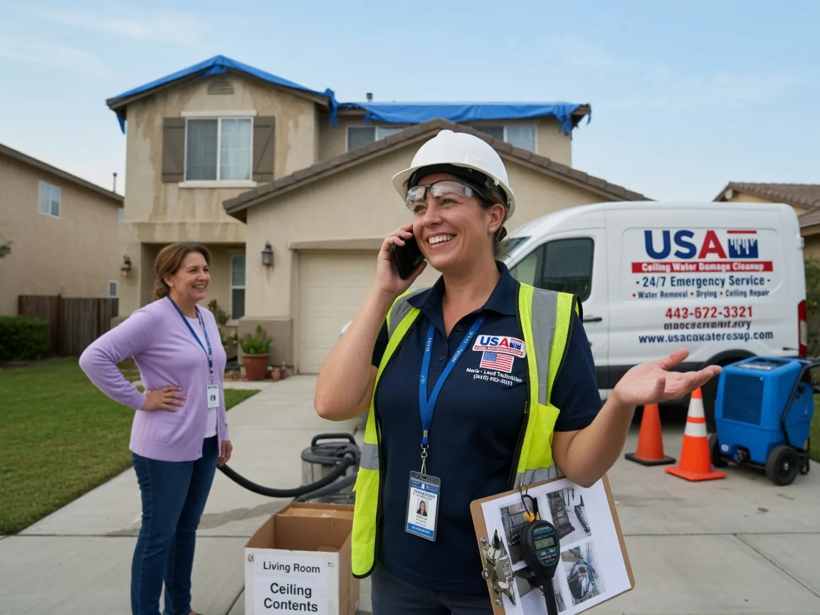 Ceiling Water Damage Restoration Ruby, AK FAQs